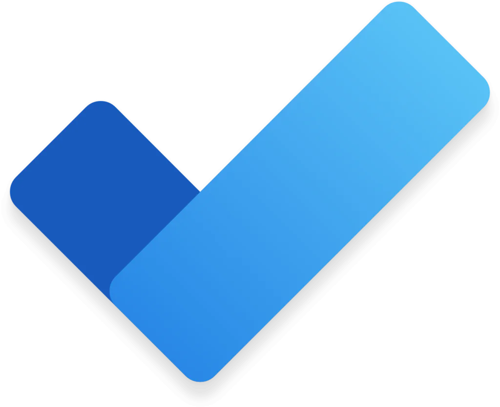 Logo do app de produtividade Microsoft To Do