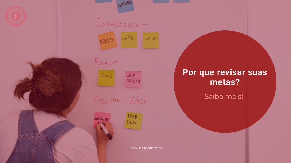 Por que revisar suas metas? - Nat Gaia