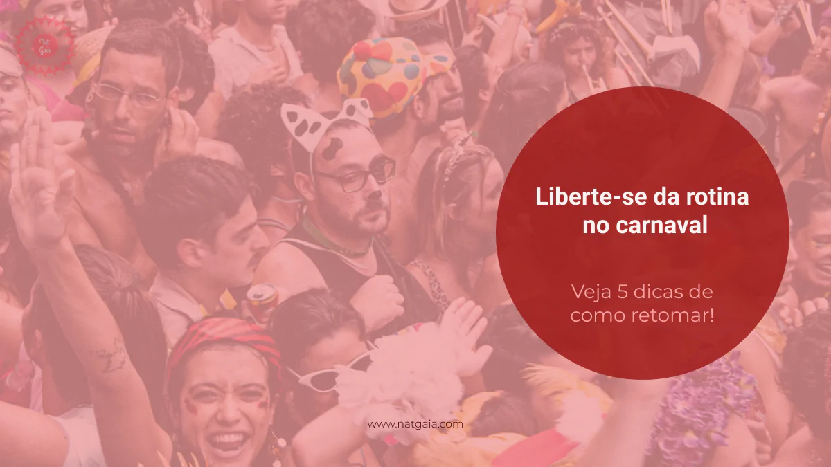 You are currently viewing Liberte-se da rotina no carnaval + 5 dicas de como retomar!
